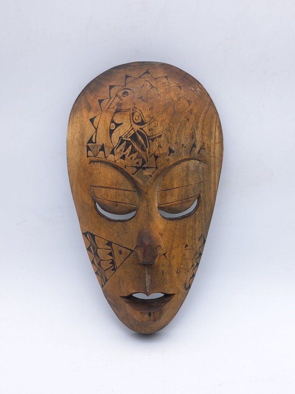 Vintage Indonesian Wall Mask